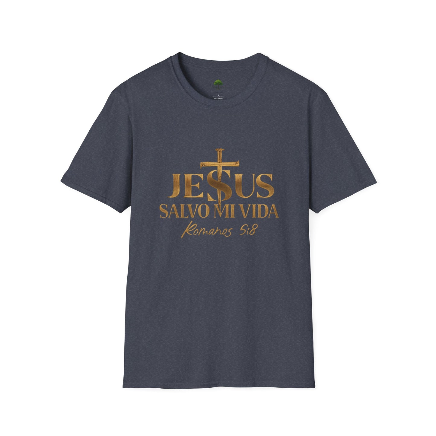 Romanos 5:8 Jesus Salvo Mi Vida T-Shirt