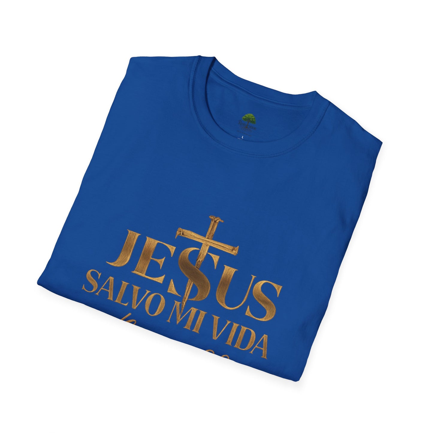 Romanos 5:8 Jesus Salvo Mi Vida T-Shirt