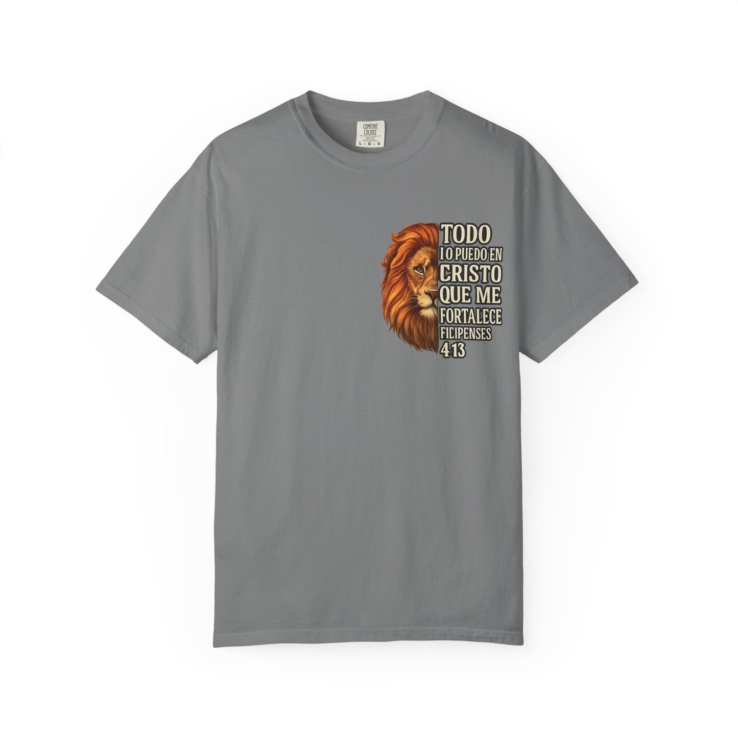 Filipenses 4:13 Lion T-Shirt