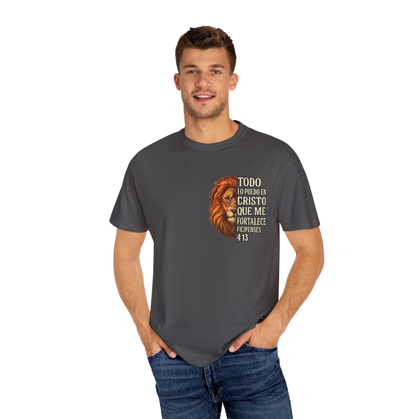 Filipenses 4:13 Lion T-Shirt