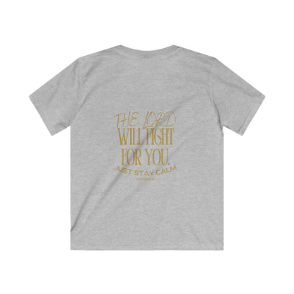 Kids Exodus 14:14 The Lord Will Fight For You T-Shirt