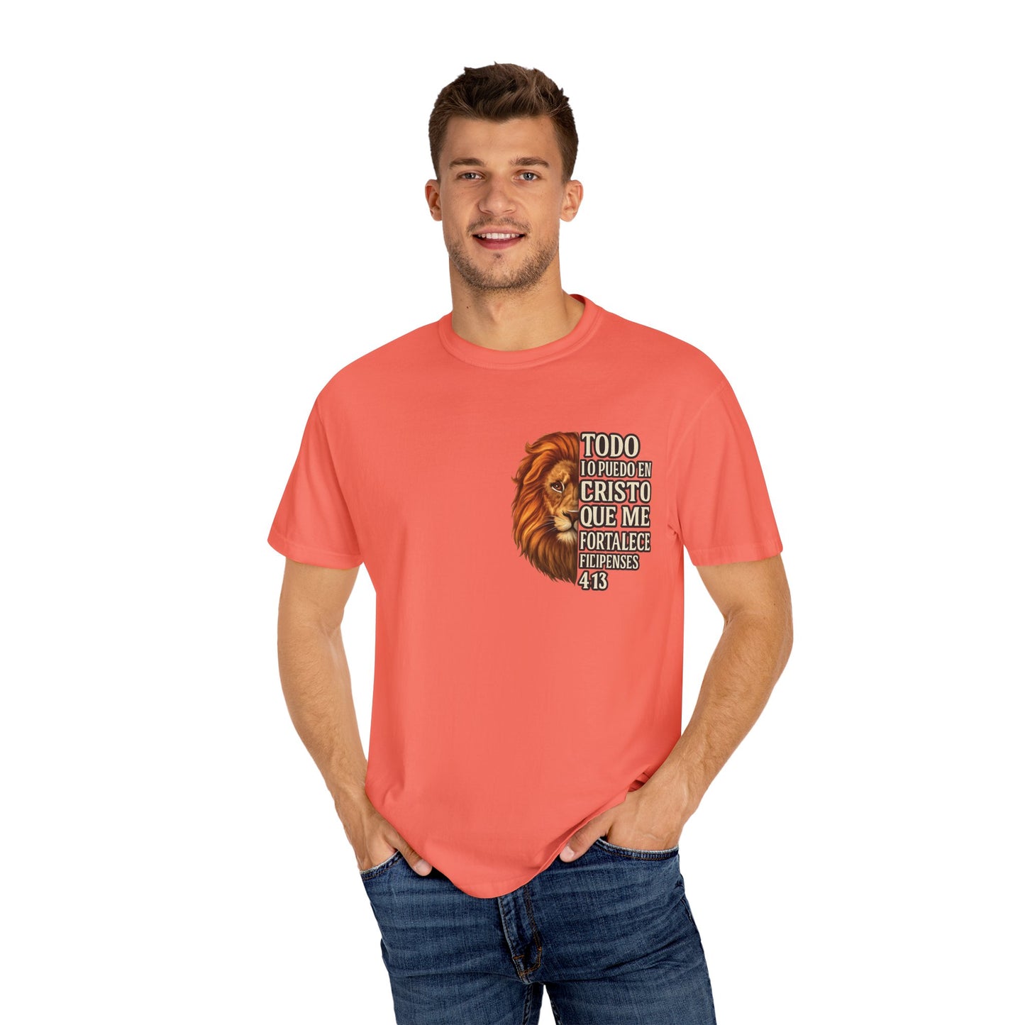 Filipenses 4:13 Lion T-Shirt
