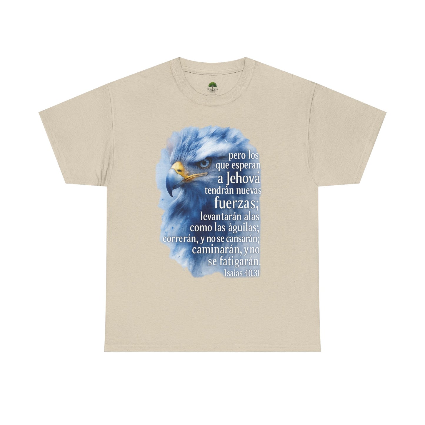 Isaias 40:31 Pero los que esperan a Jehová tendrán nuevas fuerzas T-Shirt