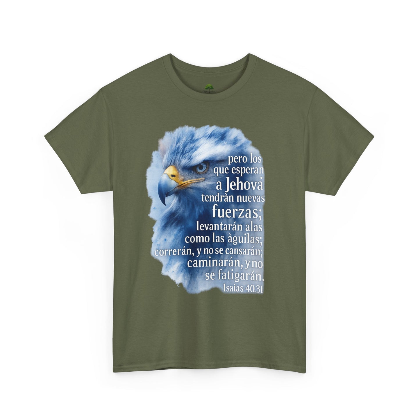 Isaias 40:31 Pero los que esperan a Jehová tendrán nuevas fuerzas T-Shirt