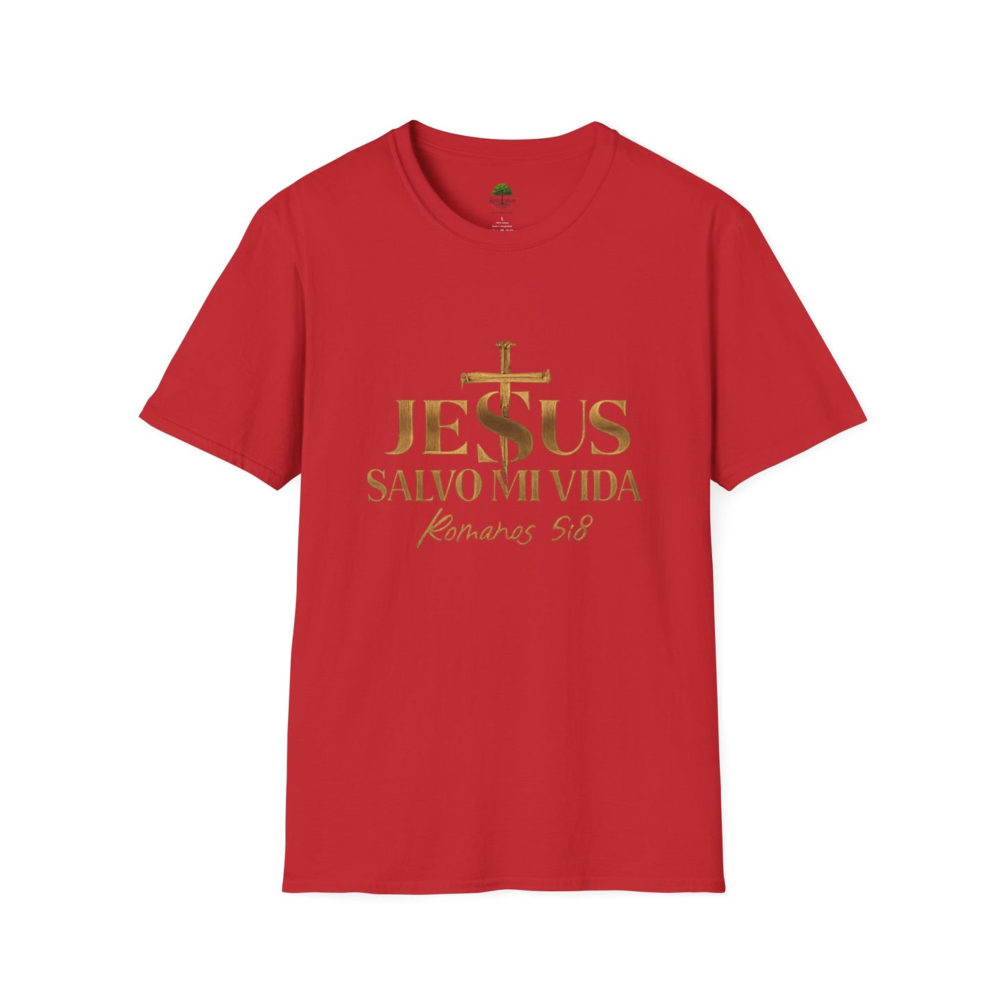 Romanos 5:8 Jesus Salvo Mi Vida T-Shirt