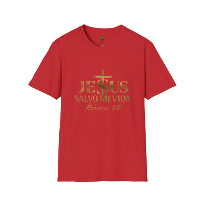 Romanos 5:8 Jesus Salvo Mi Vida T-Shirt