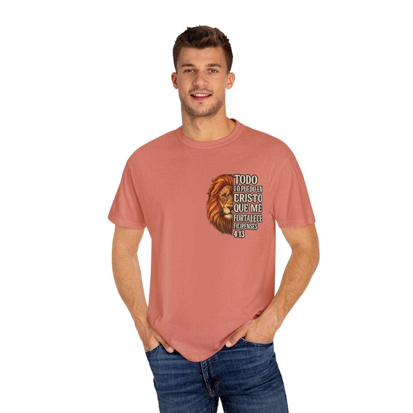 Filipenses 4:13 Lion T-Shirt