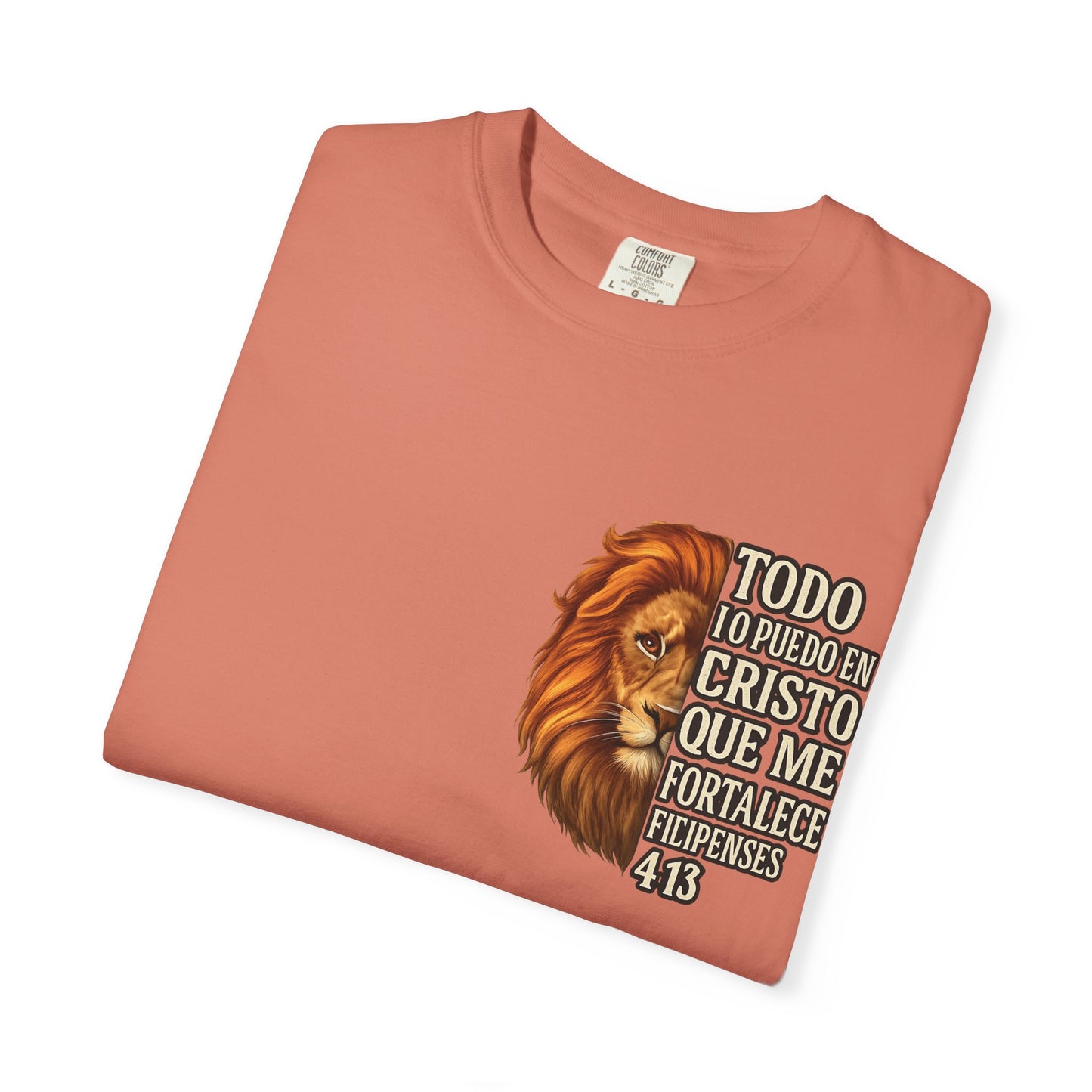 Filipenses 4:13 Lion T-Shirt