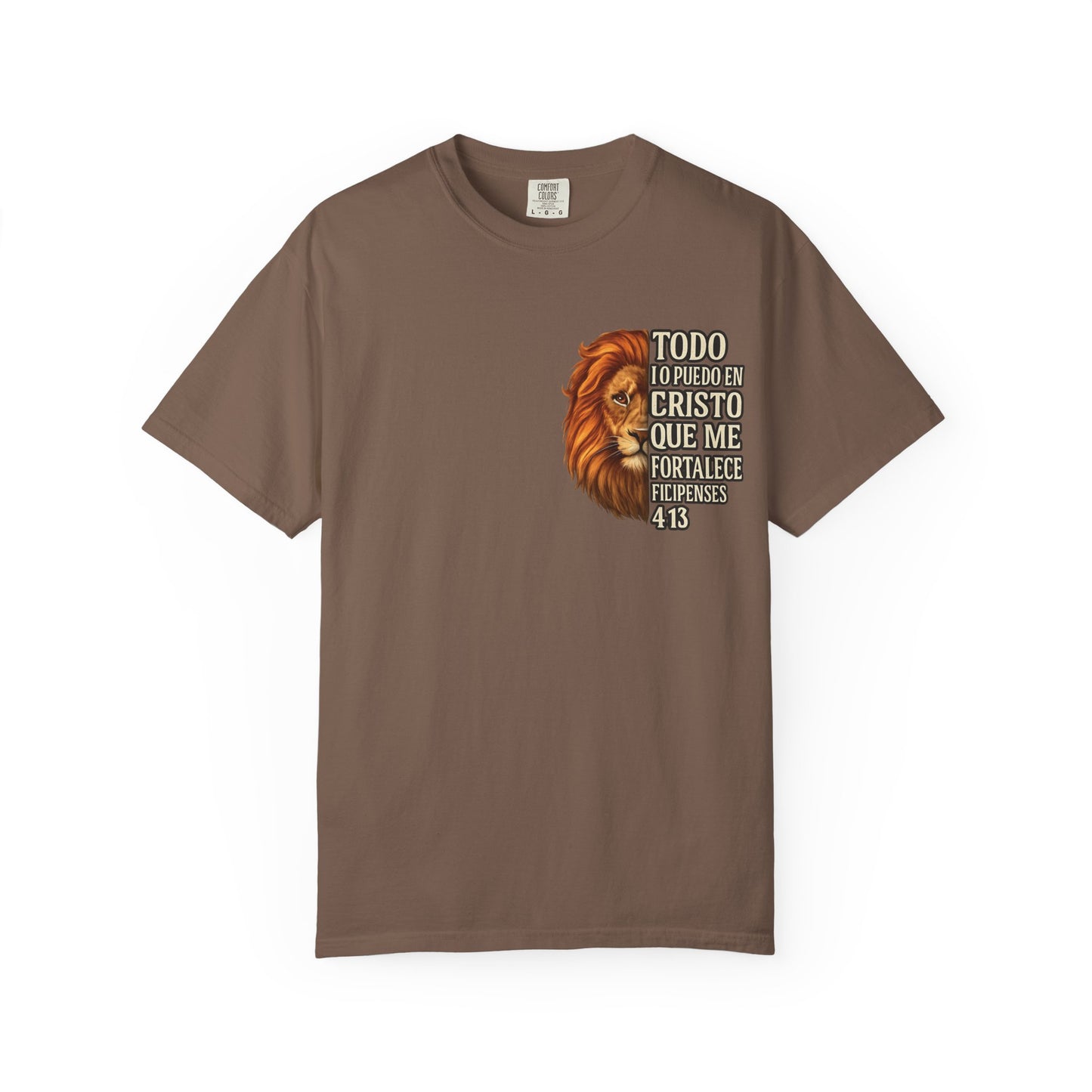 Filipenses 4:13 Lion T-Shirt