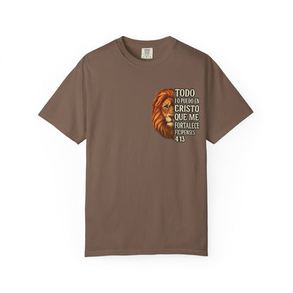 Filipenses 4:13 Lion T-Shirt