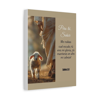 Salmo 3:3 Pero Tu Señor, me rodeas. Canvas Art